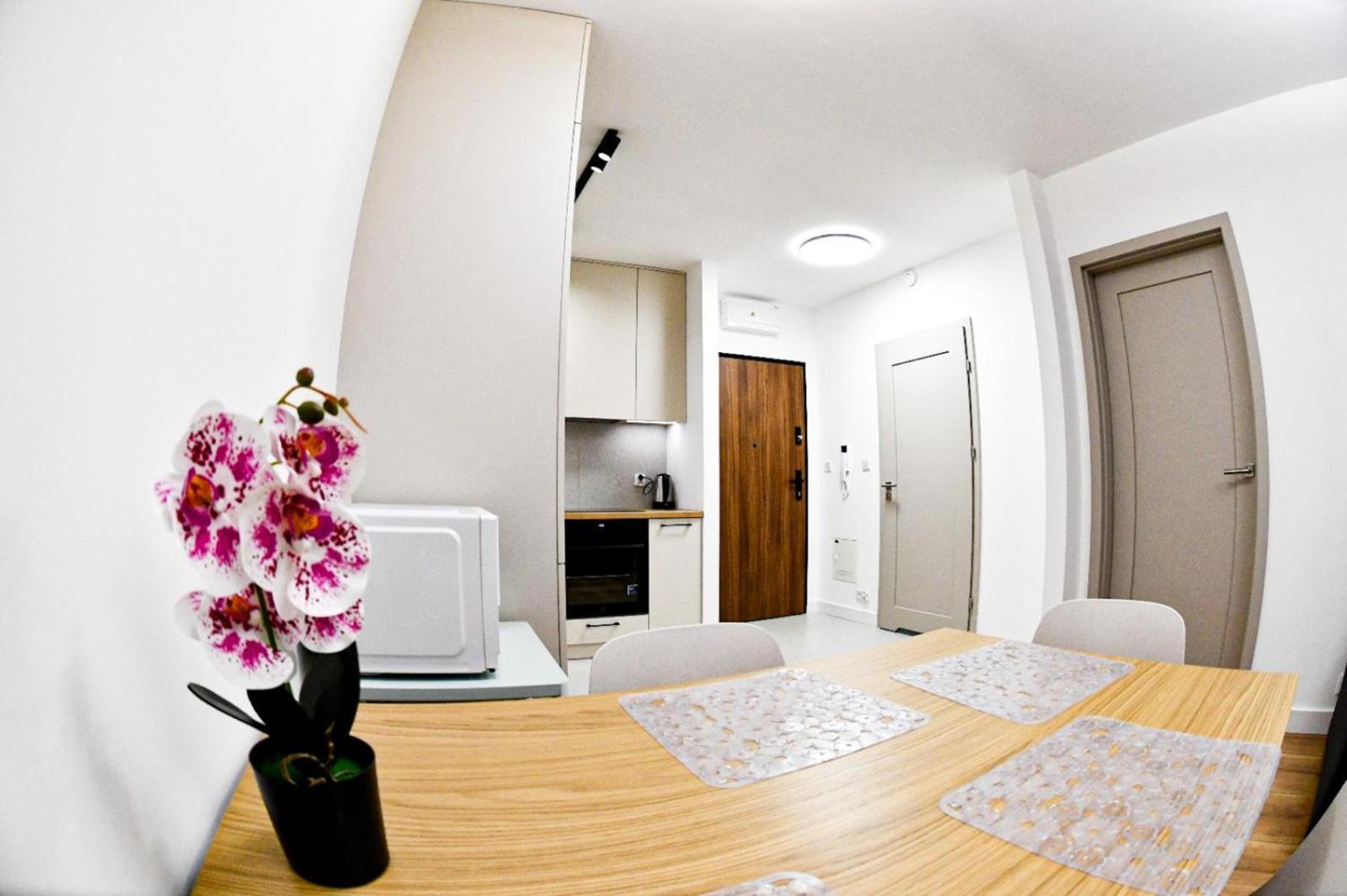 Elegant Two-Room Apartment, Sleeps 4, Near Turon Arena, With Balcony קרקוב מראה חיצוני תמונה